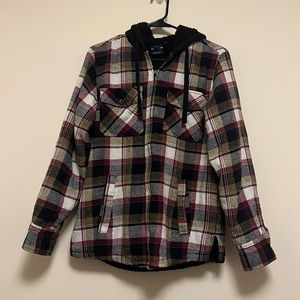 Plaid Burnside Hoodie
